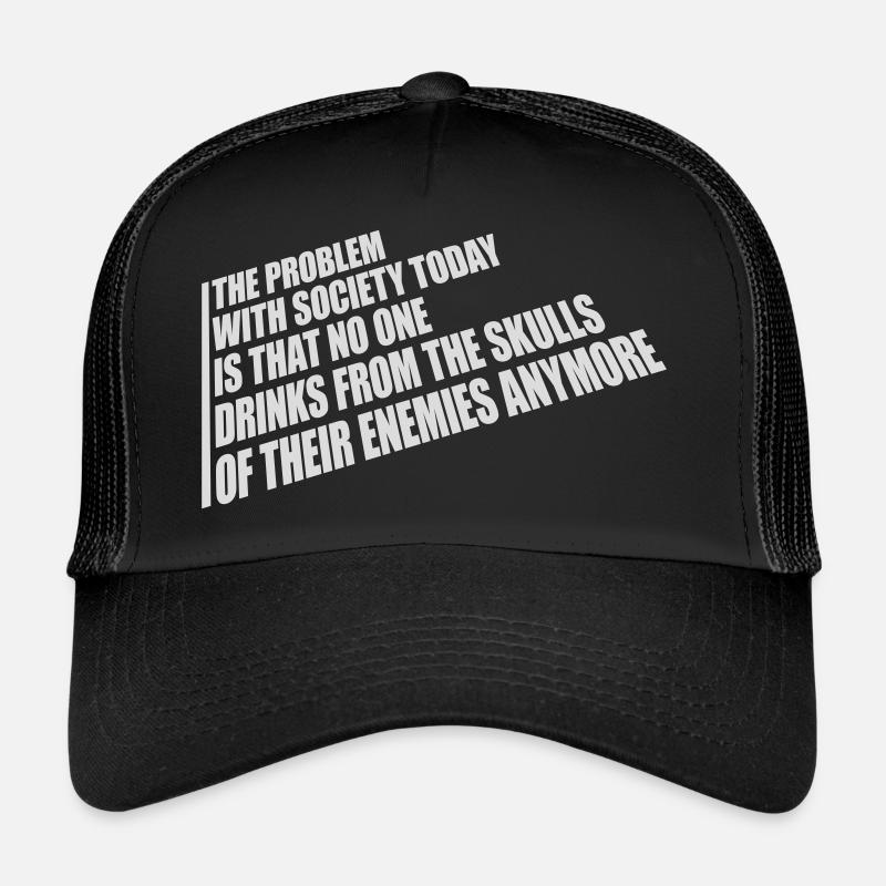 boissons de crânes ennemis Casquette trucker 