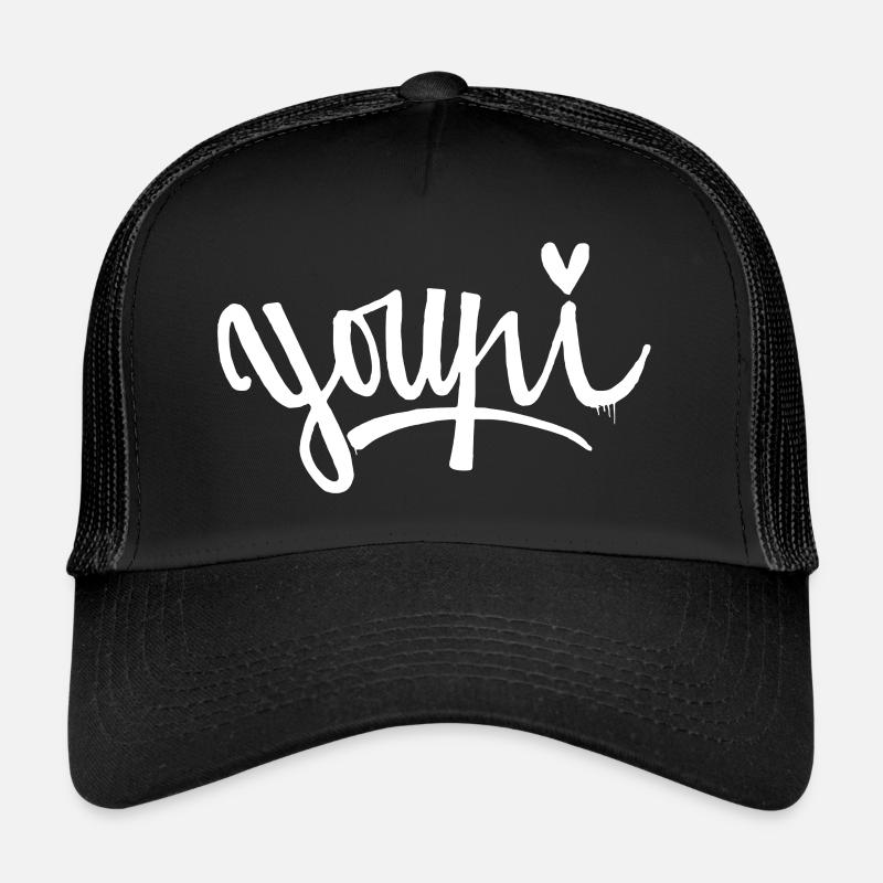Yupy Enjoy - Trucker Cap - black/black