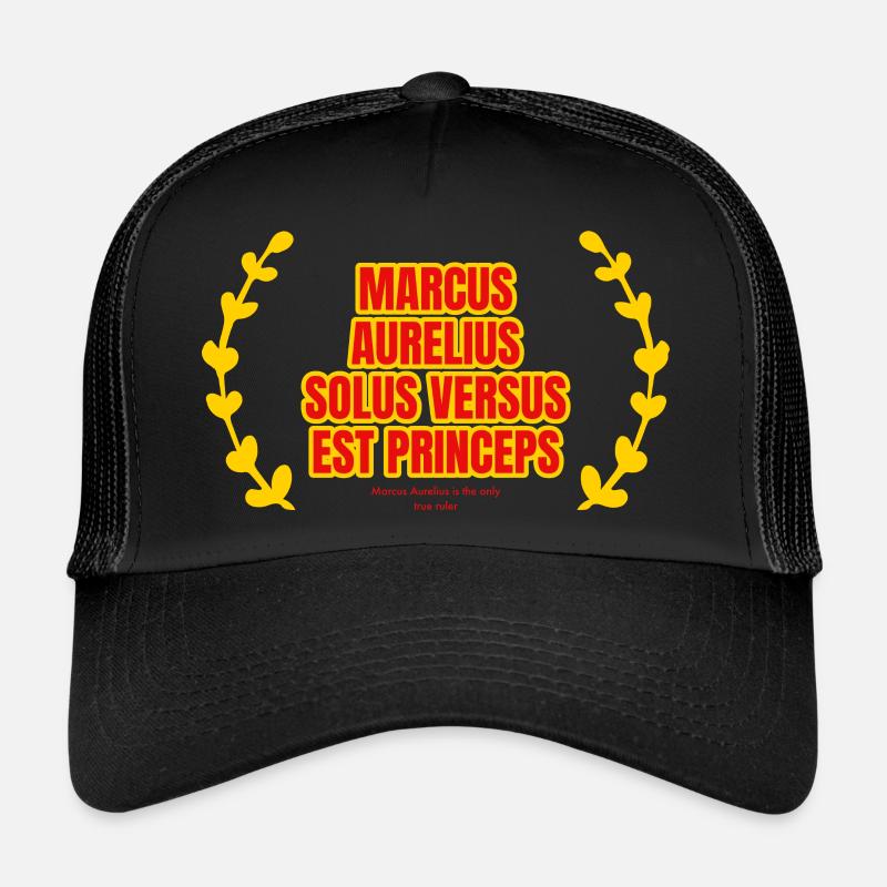 Latin - Casquette trucker  - noir/noir