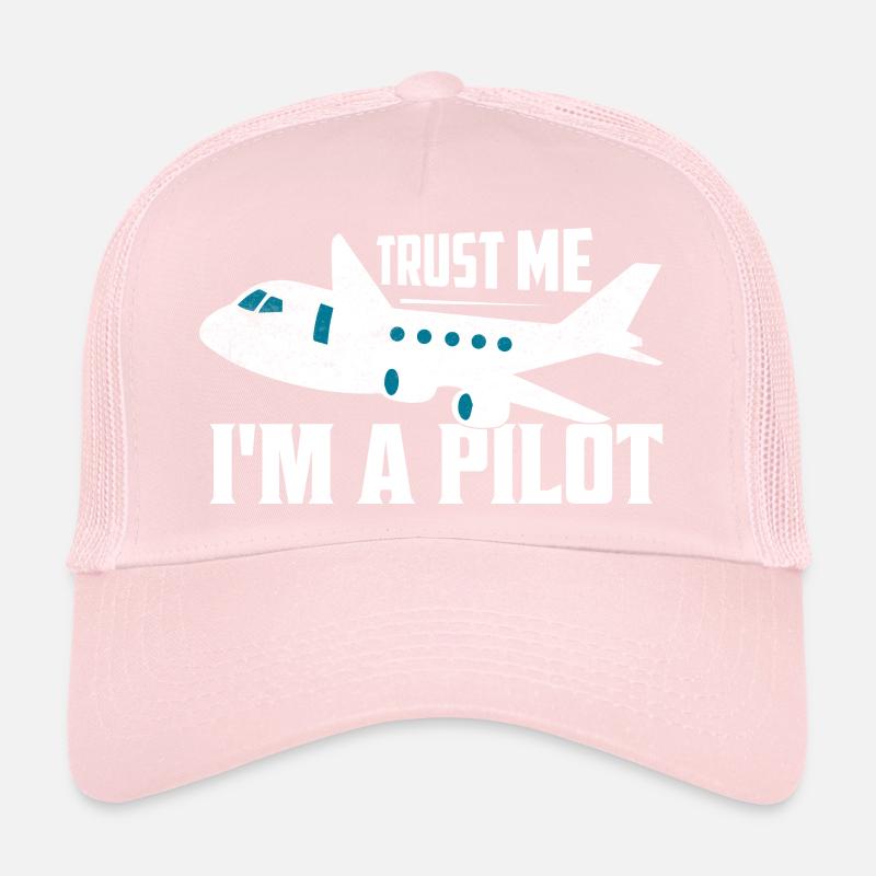 Croyez-moi, je suis une compagnie aérienne pilote d’aviation Casquette trucker 