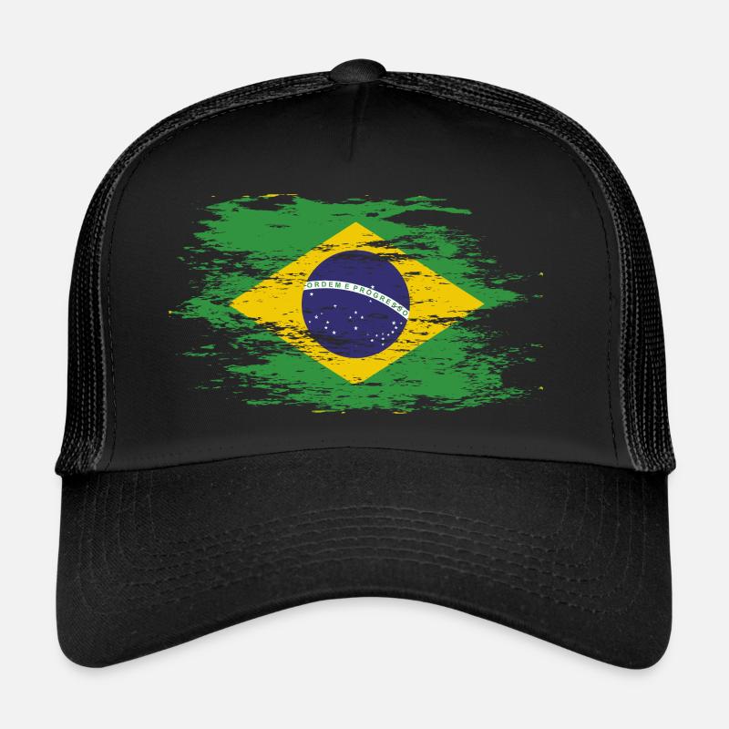 Brésil utilisé Casquette trucker 