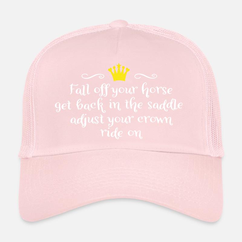tomber de cheval Casquette trucker 