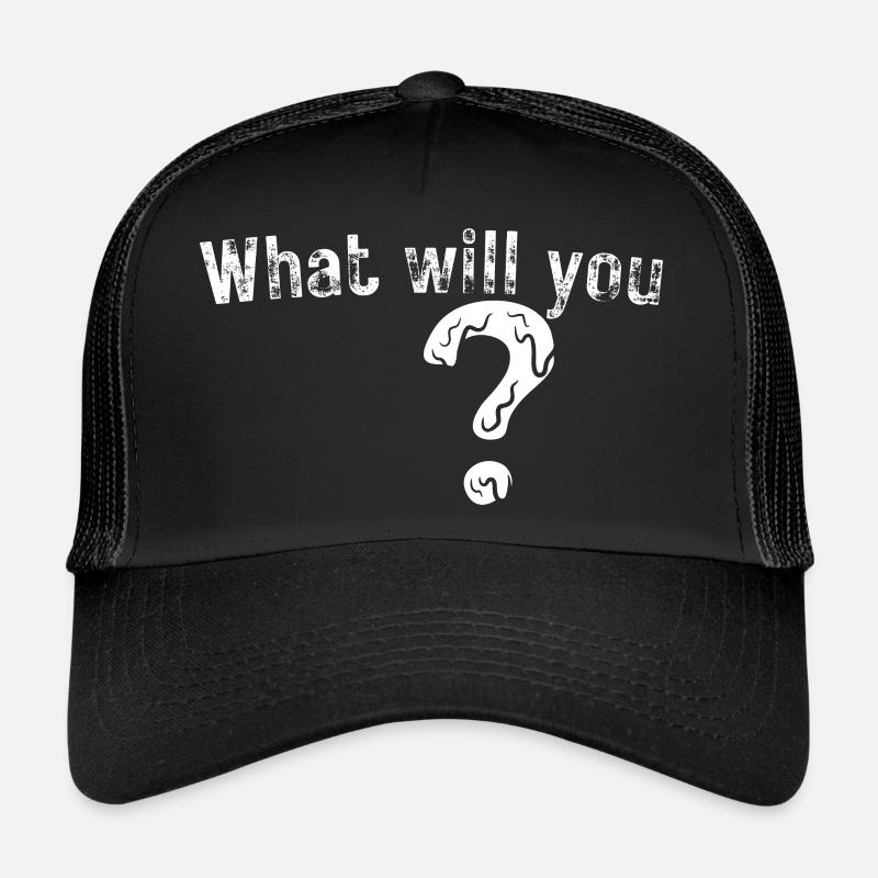 Qu’allez-vous? Casquette trucker 