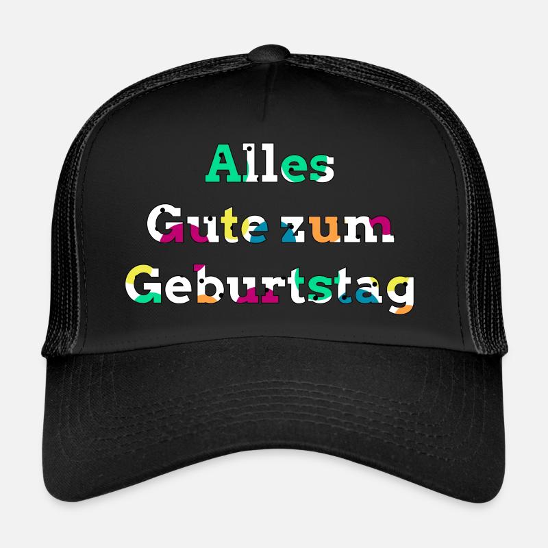 Alles Gute zum Geburtstag Casquette trucker 