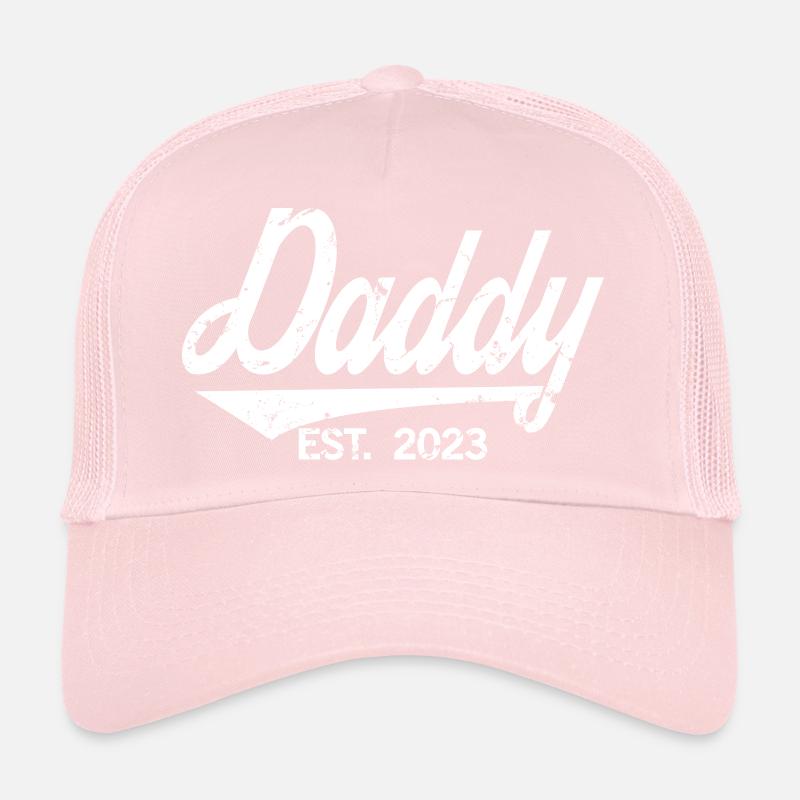 Daddy Est. 2023, Dad To Be, Schwangerschaftsankündigung Trucker Cap