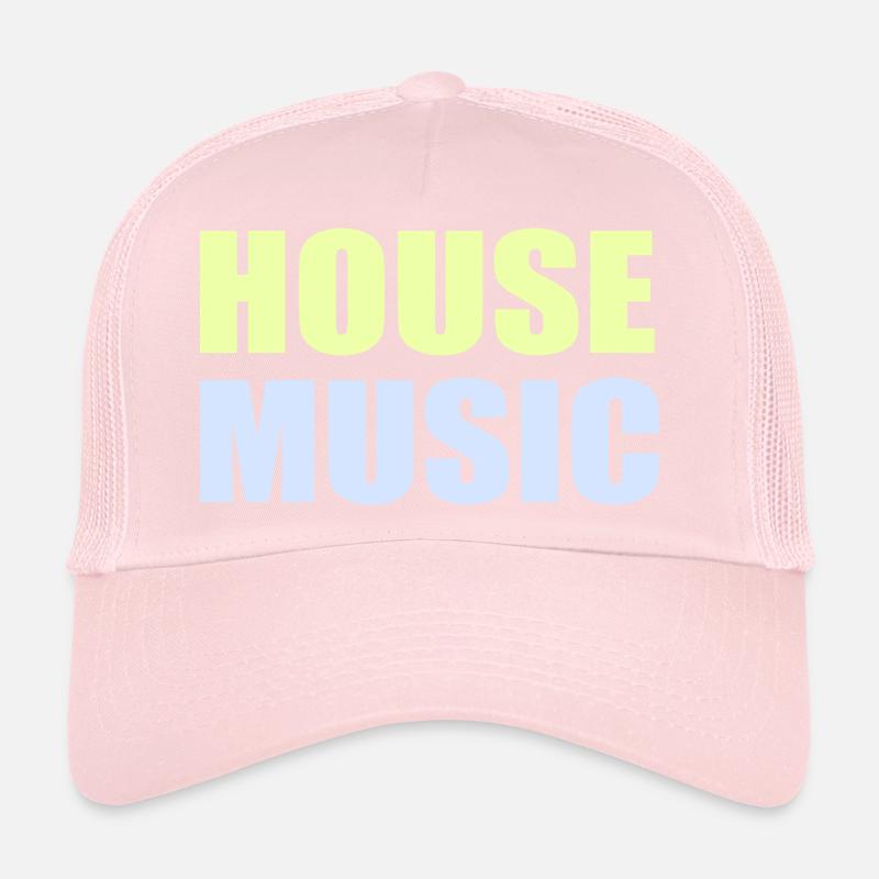 Musique house Casquette trucker 