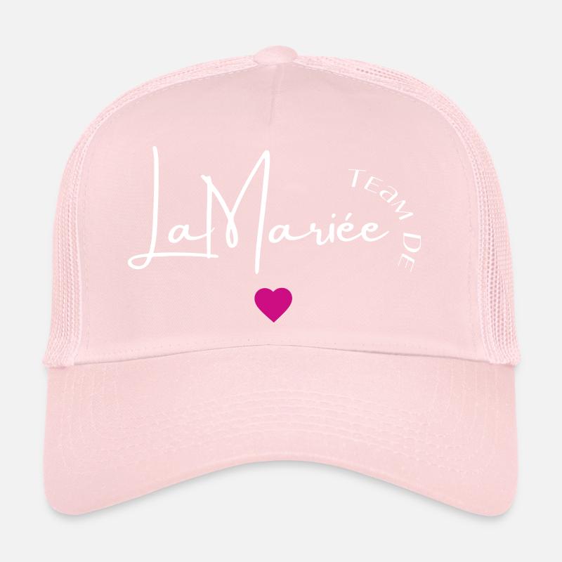 Team de la mariée Casquette trucker 