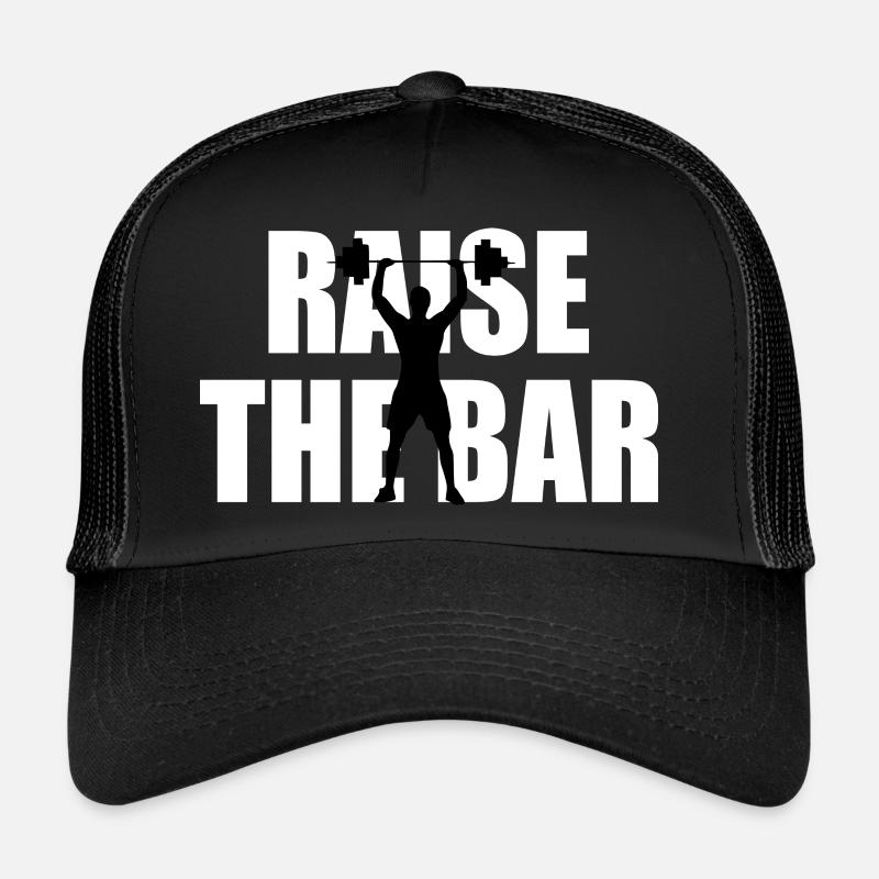 Raise the bar logo Trucker Cap