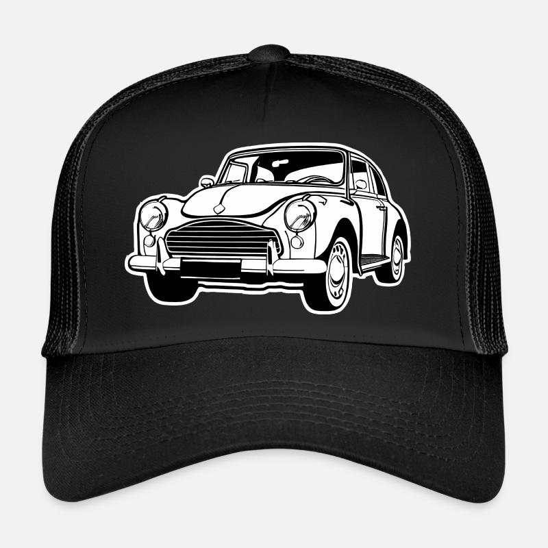 Morris Minor Oldtimer - Trucker Cap - Schwarz/Schwarz