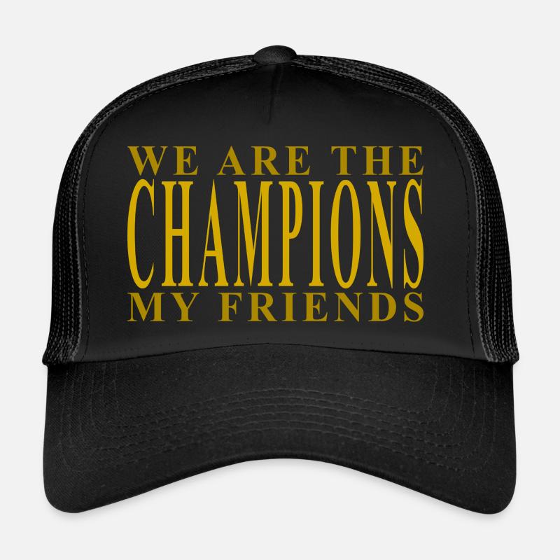 Wir sind die Champions Trucker Cap