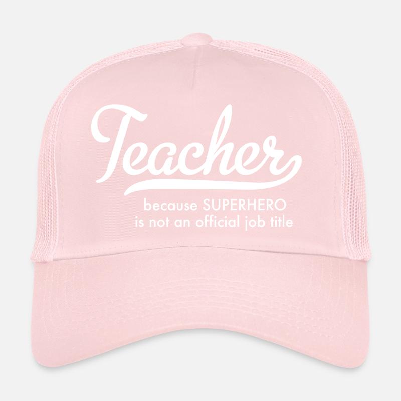 Enseignant Casquette trucker 