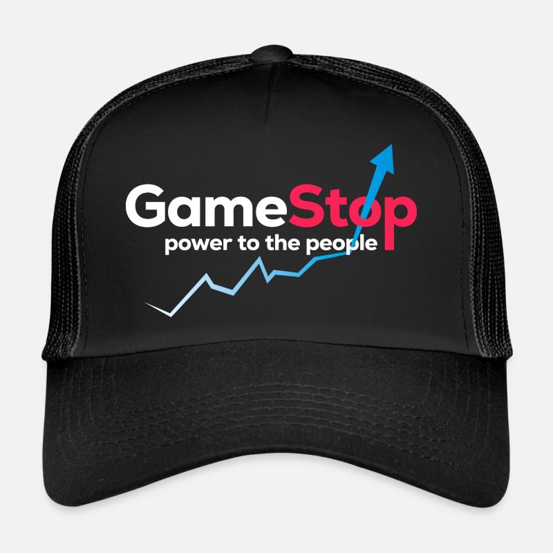 Game Power Graphic - Trucker Cap - black/black