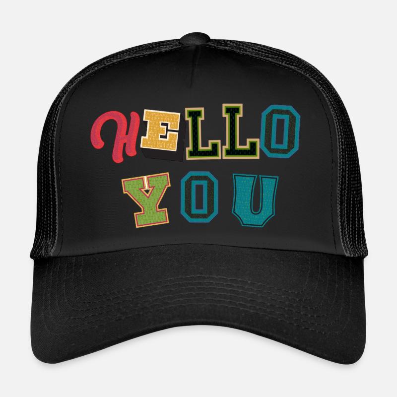 Sprüche - Trucker Cap - Schwarz/Schwarz