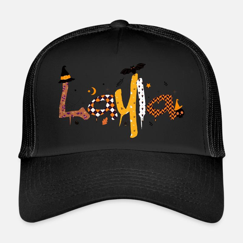 Pour Layla Halloween Casquette trucker 
