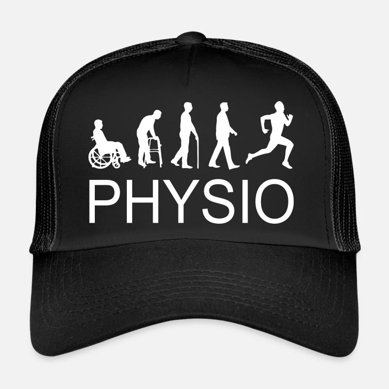 Physio Silhouette weiß Trucker Cap