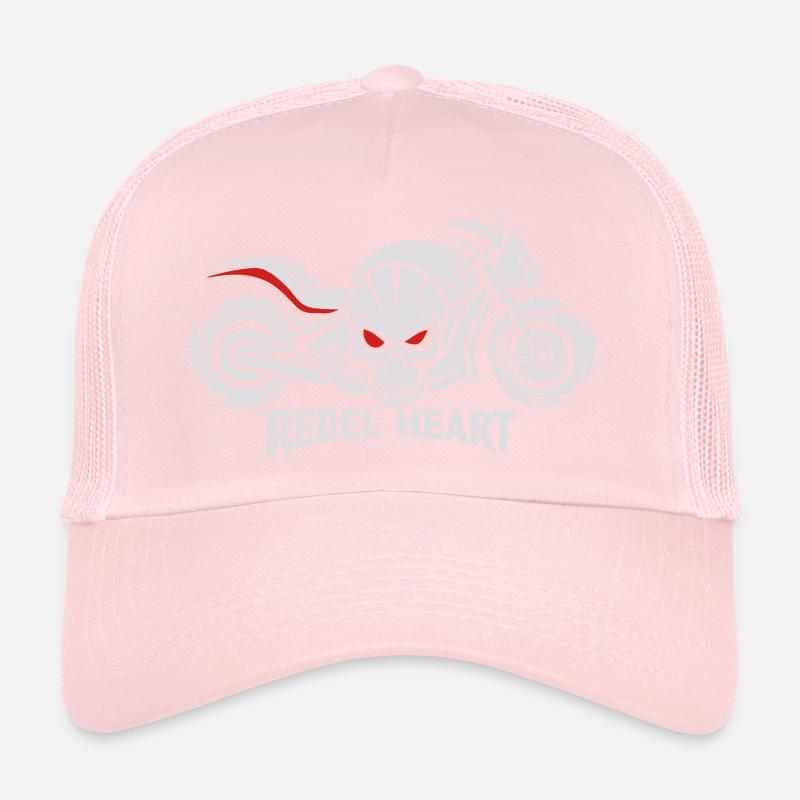 COEUR REBELLE Casquette trucker 