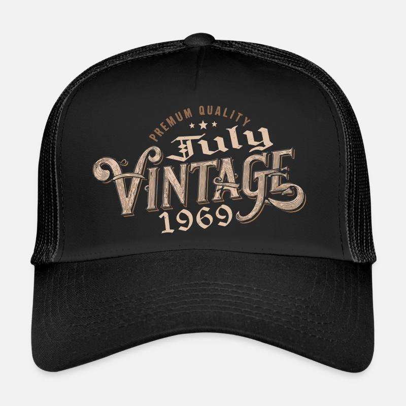 Geschenk Juli 1969 Geburtstag Juli 1969 Juli Trucker Cap