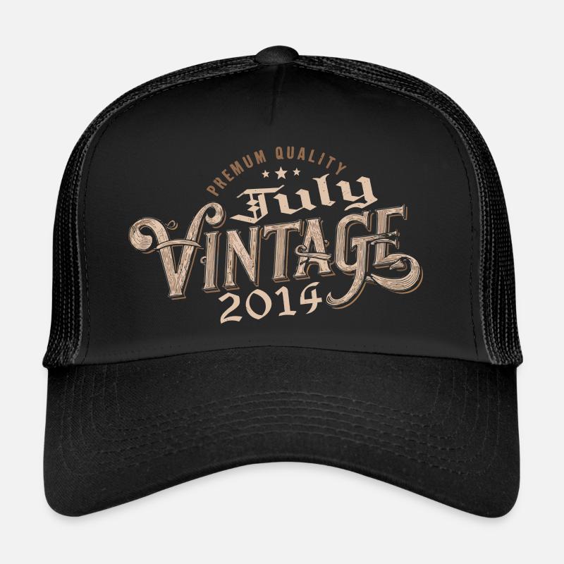 Geschenk Juli 2014 Geburtstag Juli 2014 Juli Trucker Cap