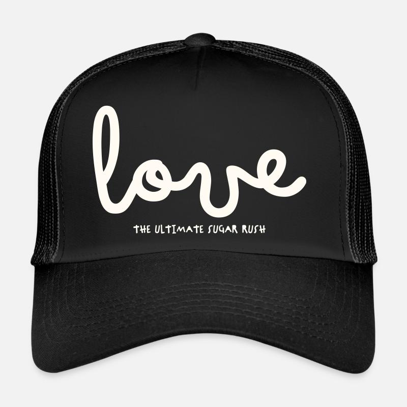 AIMEZ LA RUÉE VERS LE SUCRE ULTIME Casquette trucker 