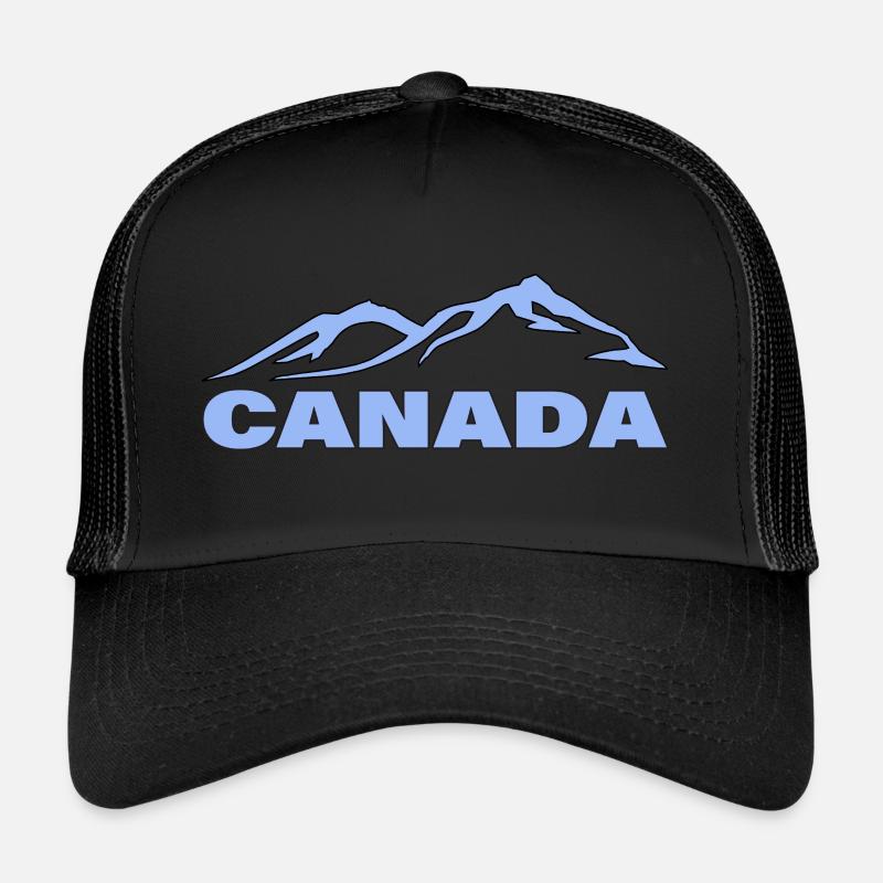 CANADA - Trucker Cap - Schwarz/Schwarz