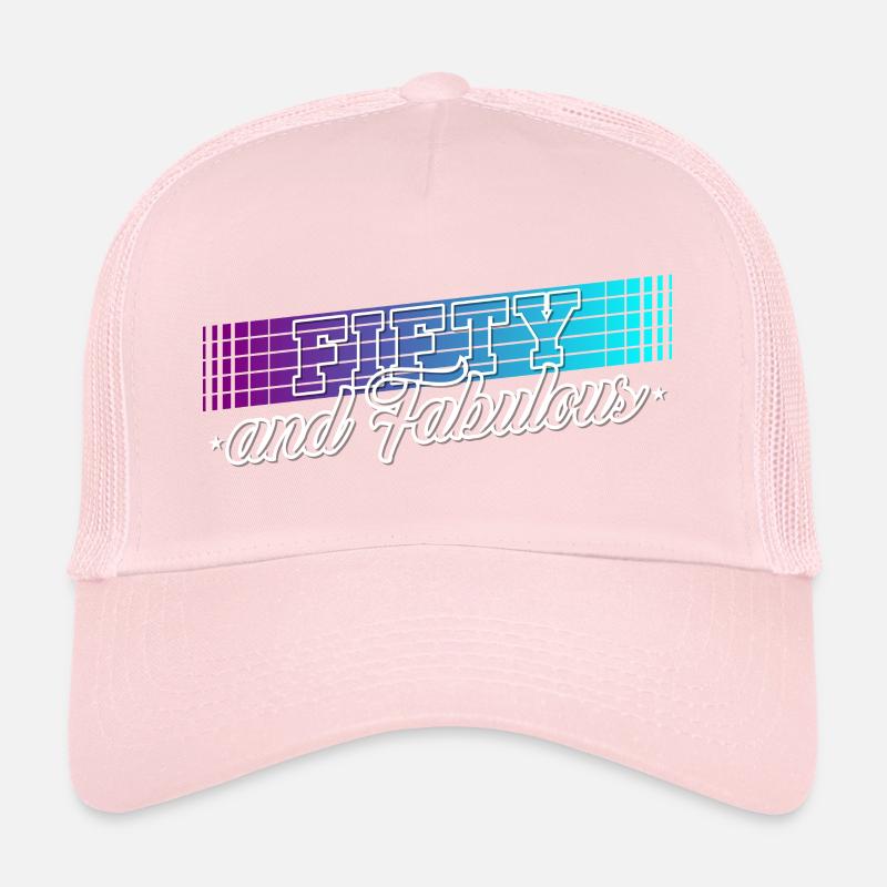 50th Birthday Gift Birthday Saying 50 Years Trucker Cap