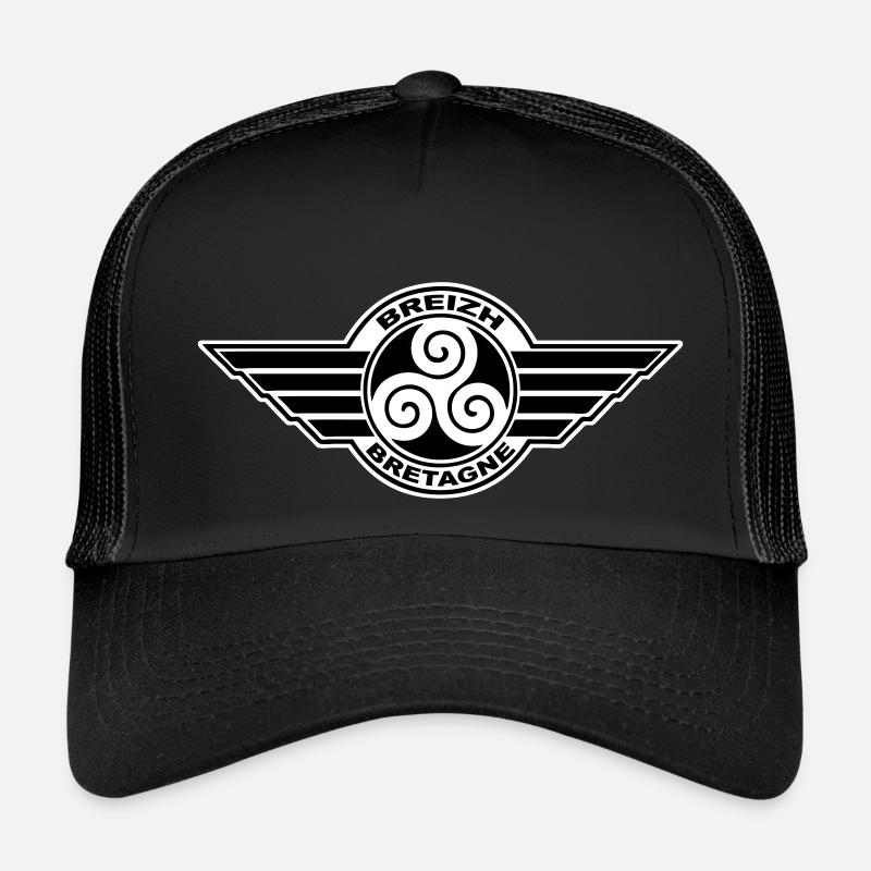 Breirzh Bretagne Triskel Casquette trucker 