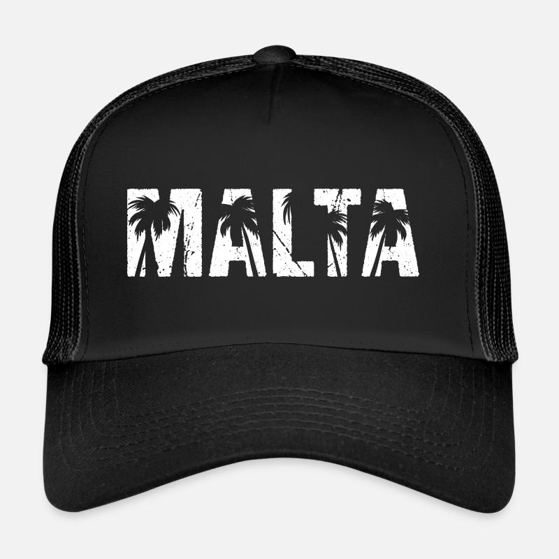 Malta Palmen Trucker Cap