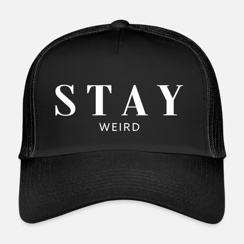 Restez bizarre Casquette trucker 