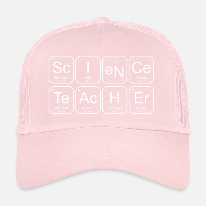 Science Teacher Chemical Elements Trucker Cap