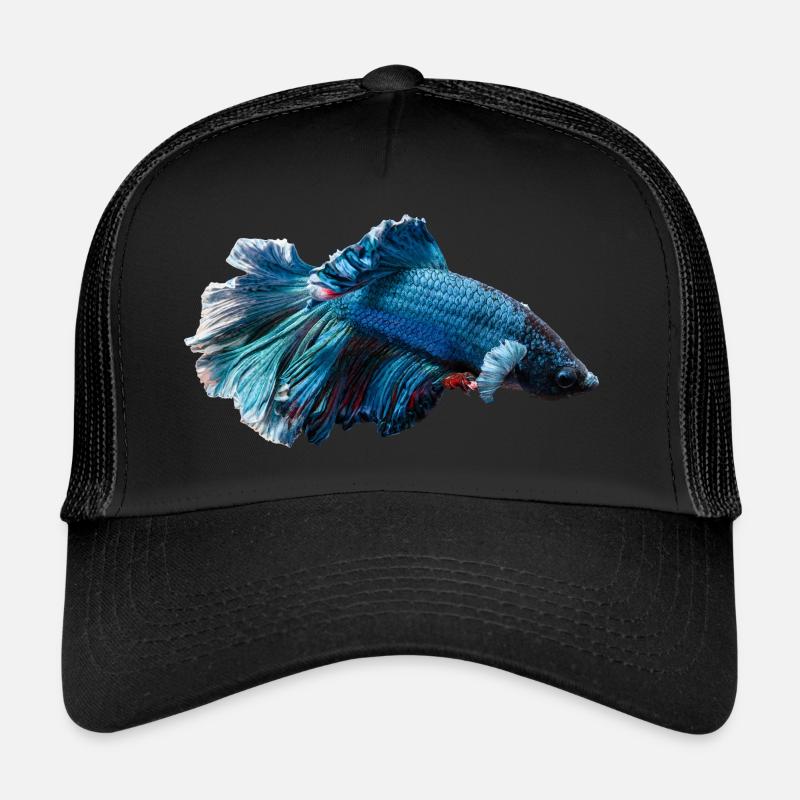 Siamese fighting fish - Siam Betta Trucker Cap