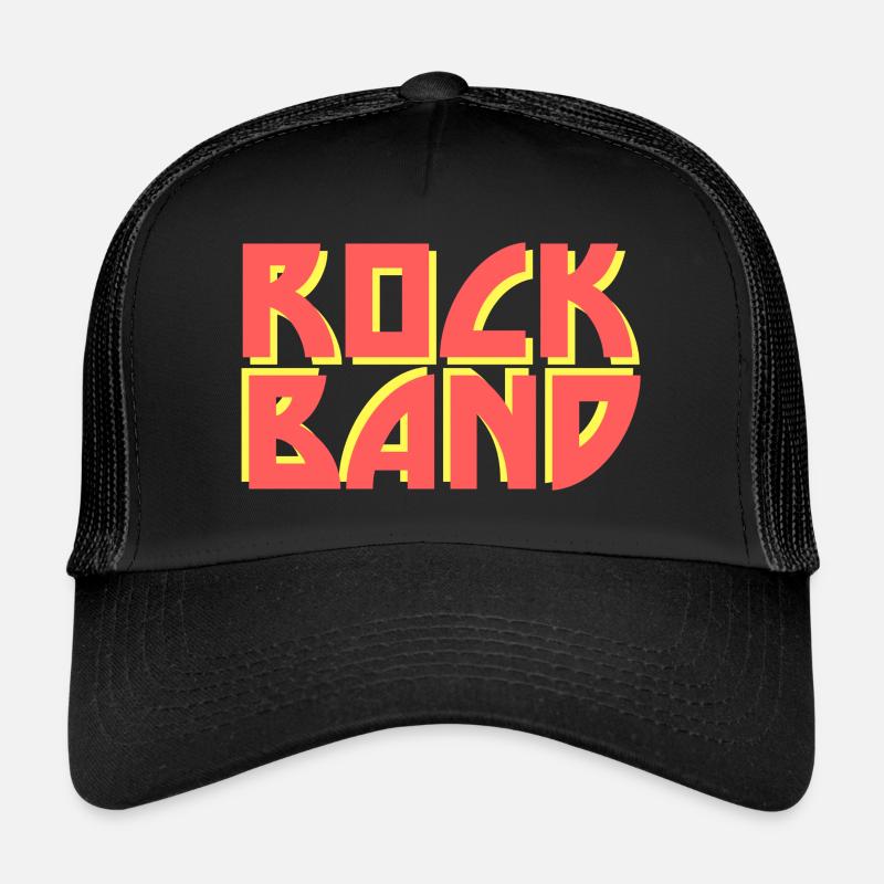 Groupe de rock Casquette trucker 
