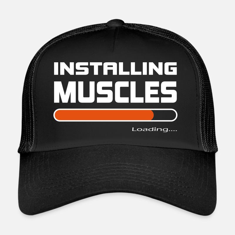 Installer des muscles Installer Muscle Gift Casquette trucker 
