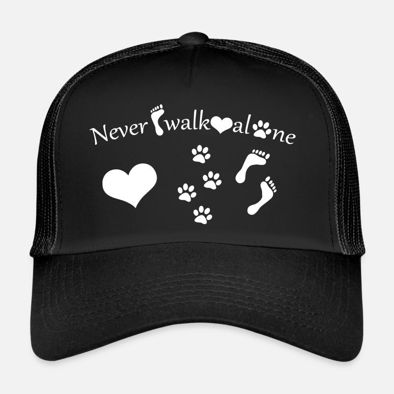 Never walk alone Trucker Cap