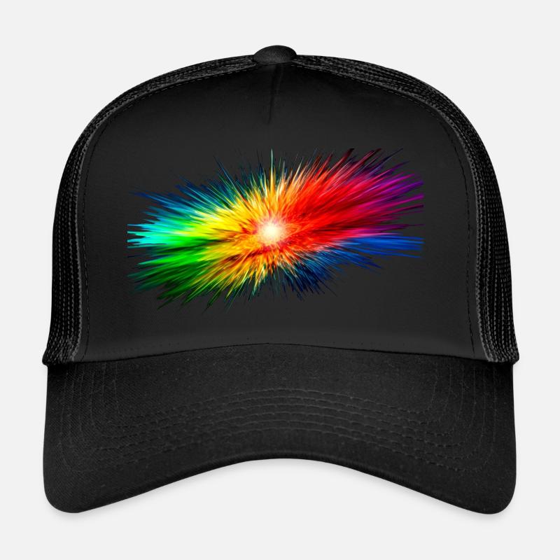 Couleur galaxie Casquette trucker 