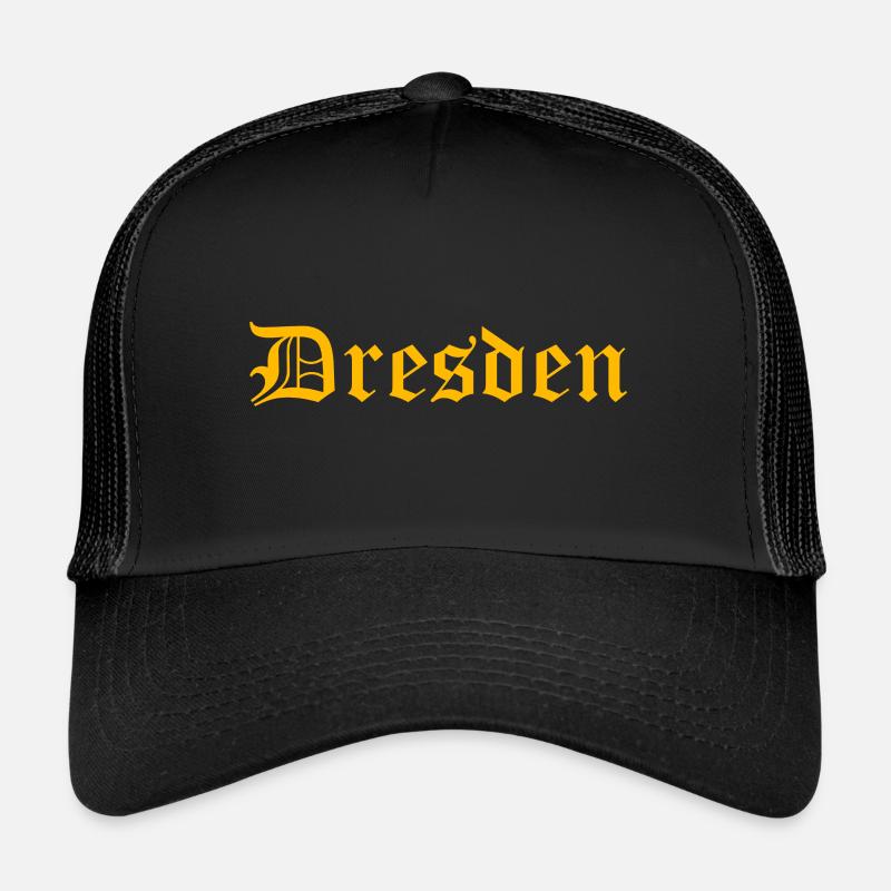 Dresden Schriftzug altdeutsch Trucker Cap