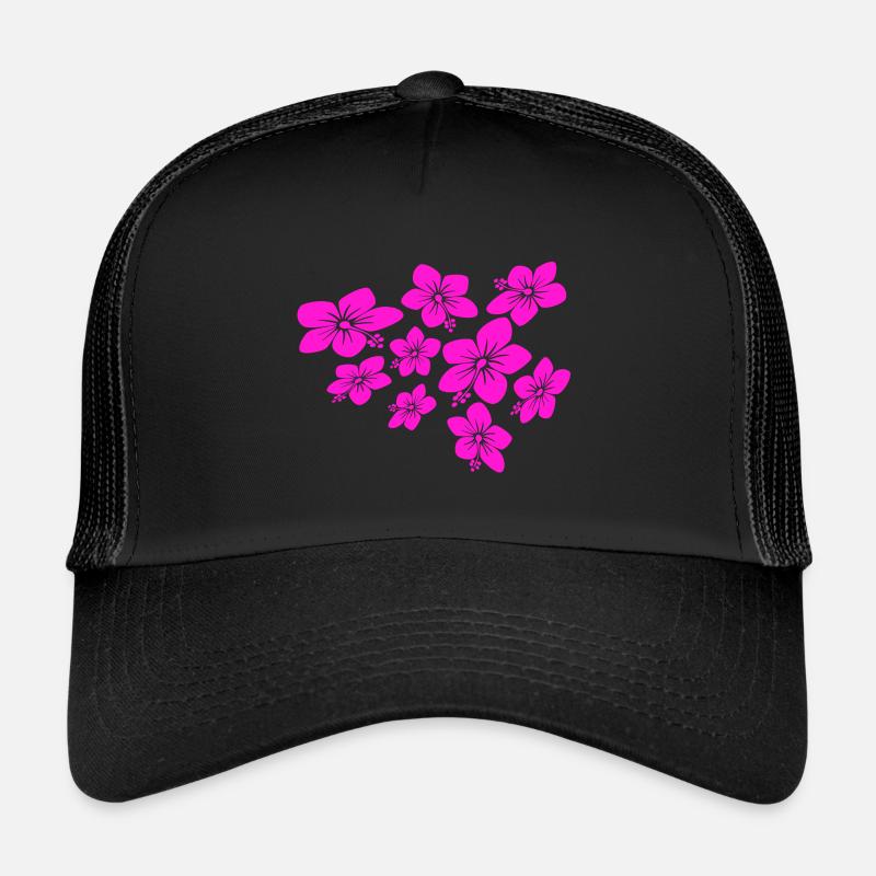 fleurs Casquette trucker 