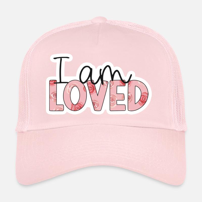Positive Affirmation - i am loved Trucker Cap