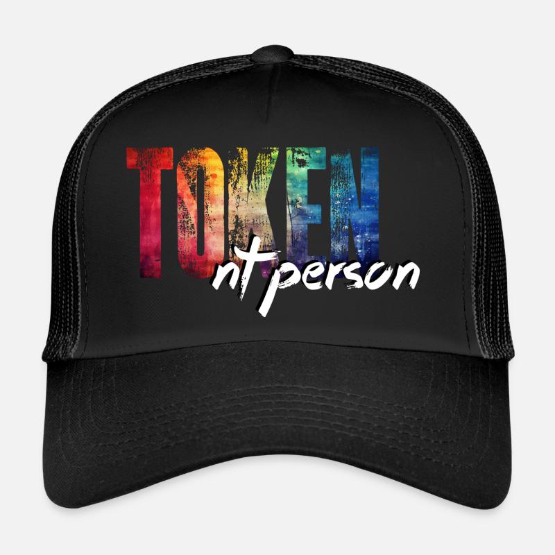 One is always neurotypical: the Token NT person! - Trucker Cap - black/black