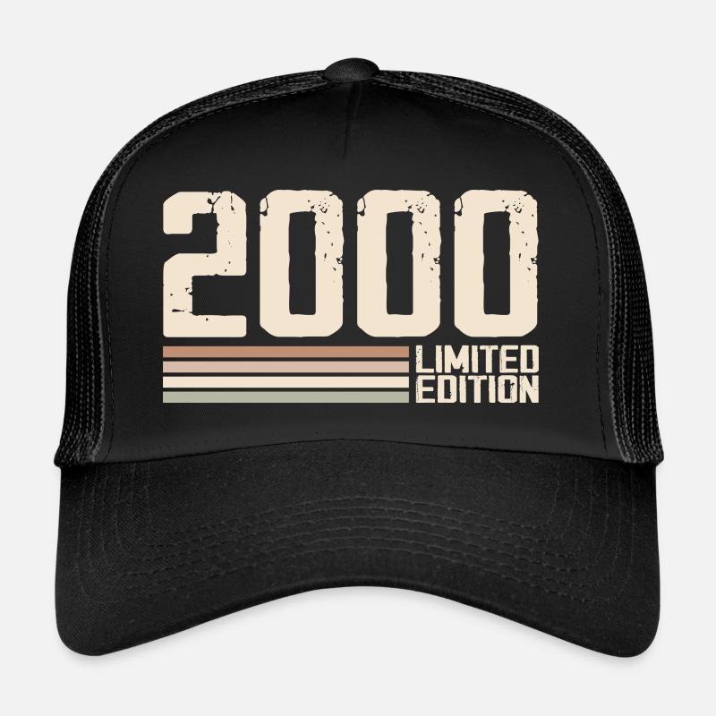 2000 Millésime 2000 Anniversaire 2000 Rétro 2000 Casquette trucker 
