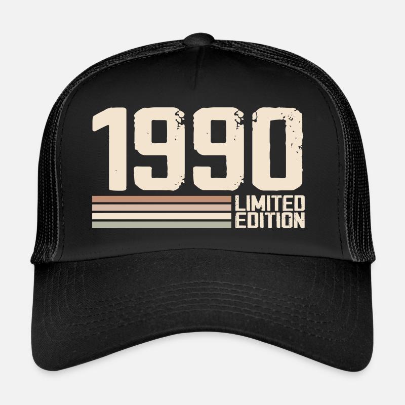 1990 Millésime 1990 Anniversaire 1990 Rétro 1990 Casquette trucker 