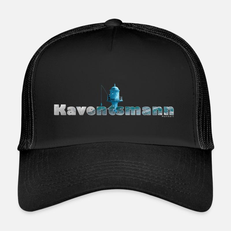 Kaventsmann - Trucker Cap - Schwarz/Schwarz