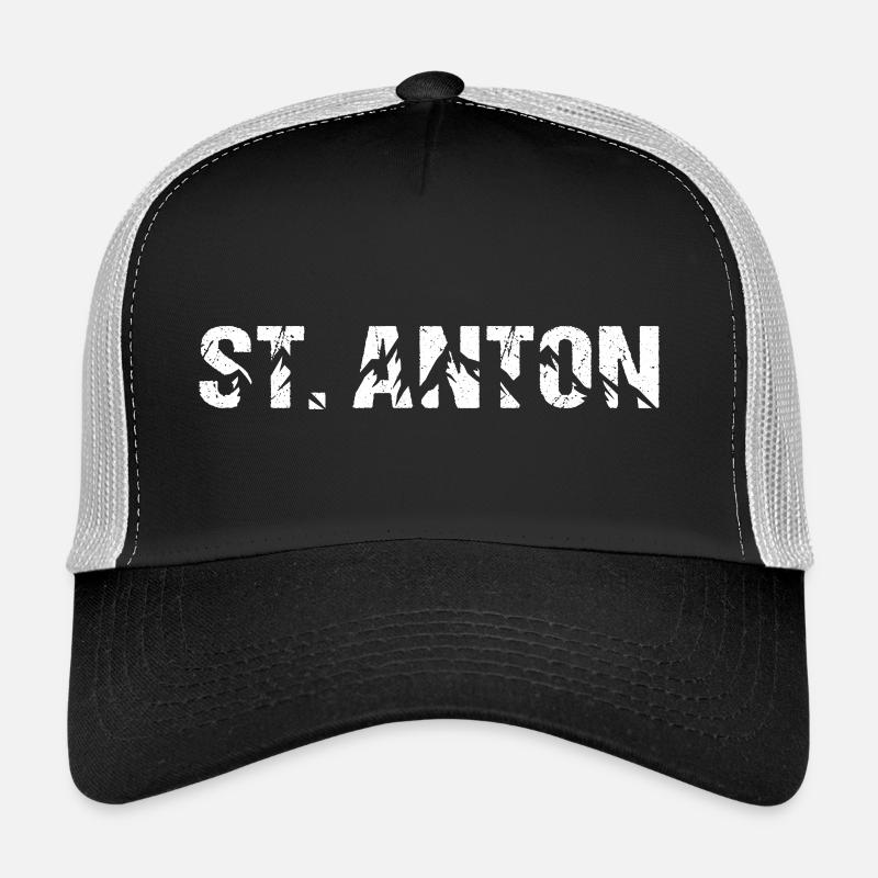 St. Anton Mountains Austria Alps Sankt Anton Trucker Cap