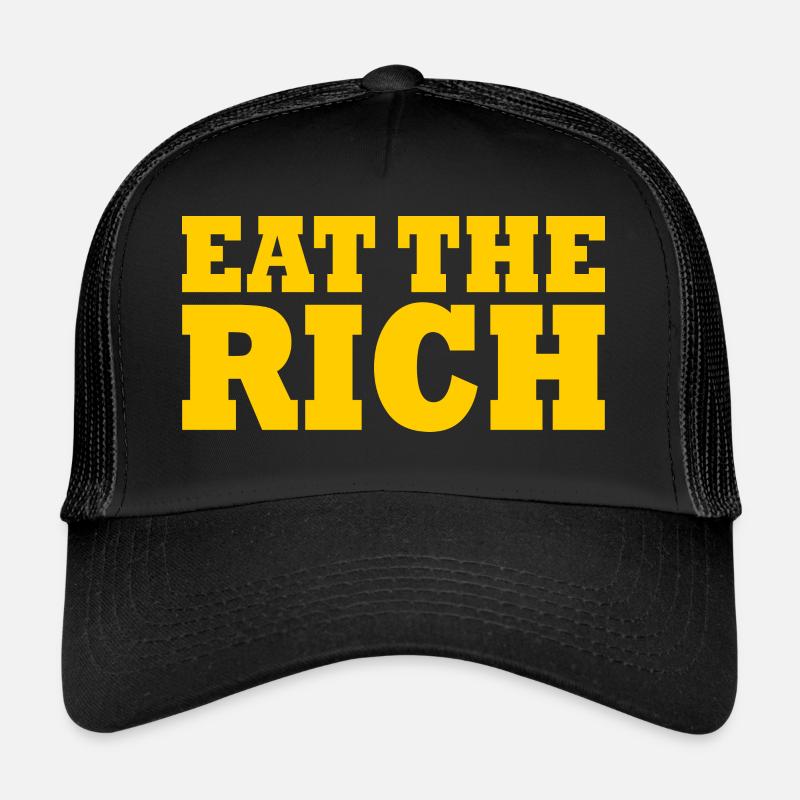 Eat the rich Trucker Cap