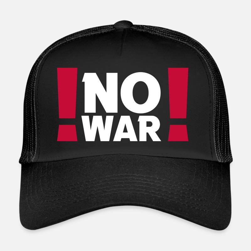 No War Peace Peace World Peace Ukraine Trucker Cap
