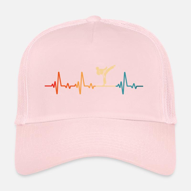 Karaté Battement de cœur Casquette trucker 