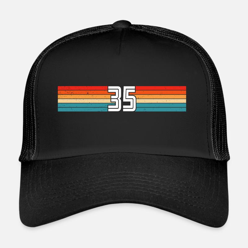 35 ans rétro 35e anniversaire Casquette trucker 