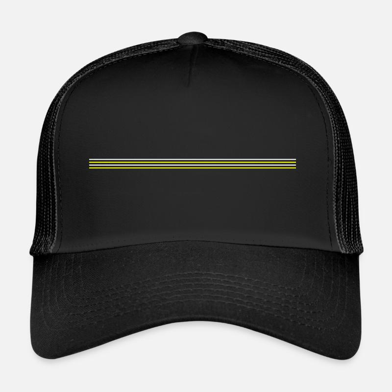 Dash Symbol Line Trucker Cap