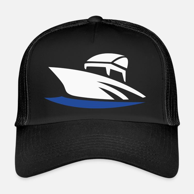 Motorboat Trucker Cap