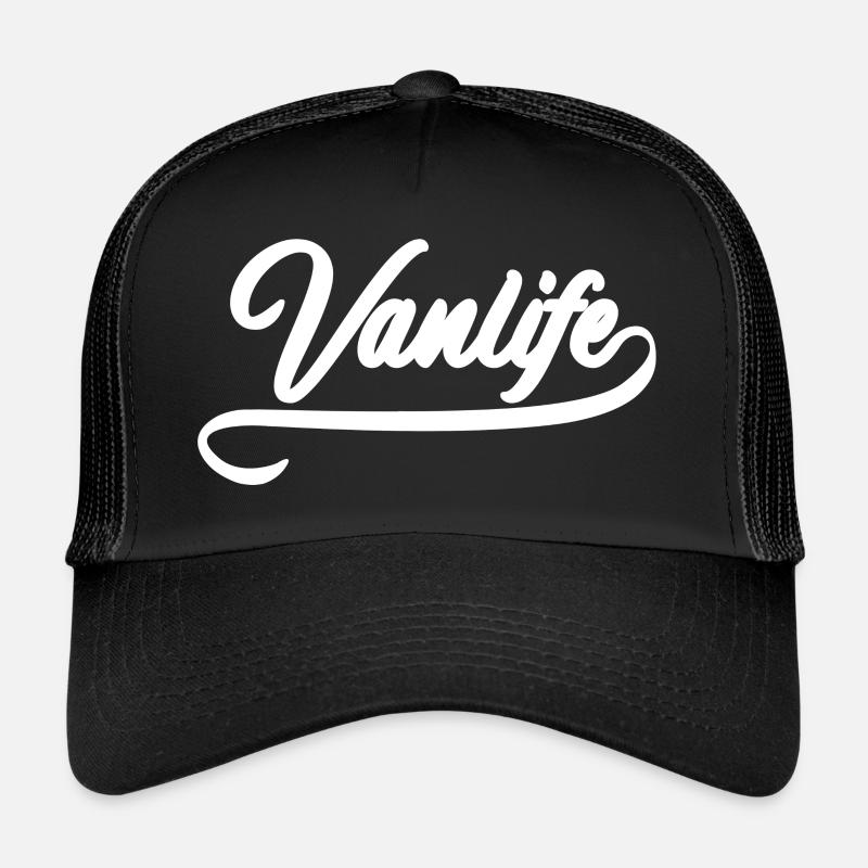 Van-Leben - Trucker Cap - Schwarz/Schwarz