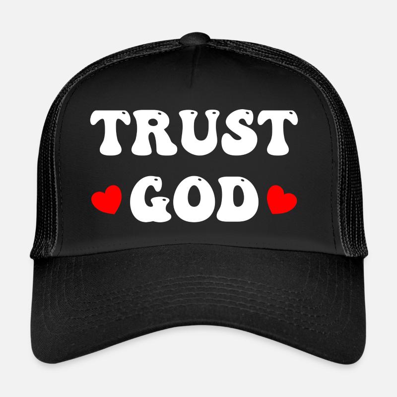 Faites confiance à Dieu Casquette trucker 